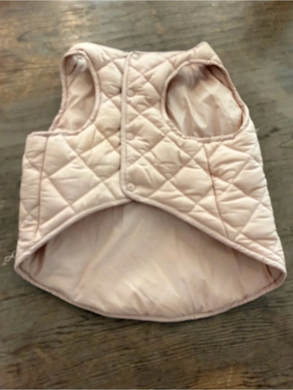 Maxbone Arabella Puffer Vest Blush/Pearl Pink – Size L